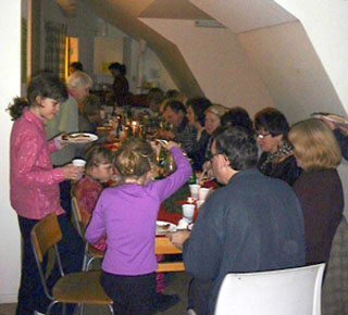 Julbord på Medborgarskolan 2001