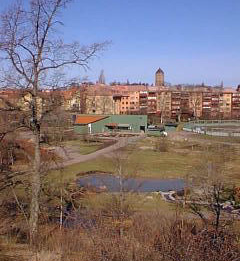 Utsikt över NaturCentrum